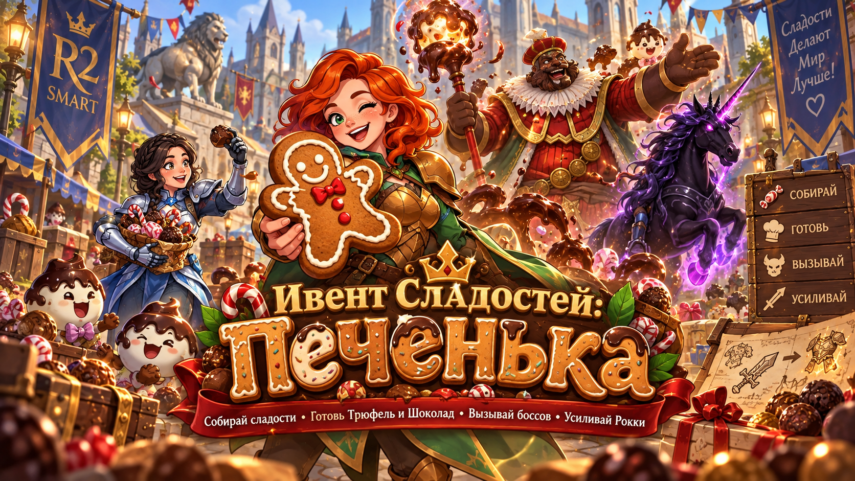 🍪 Ивент начался! Сражайся за TOP-10 и забирай награды!